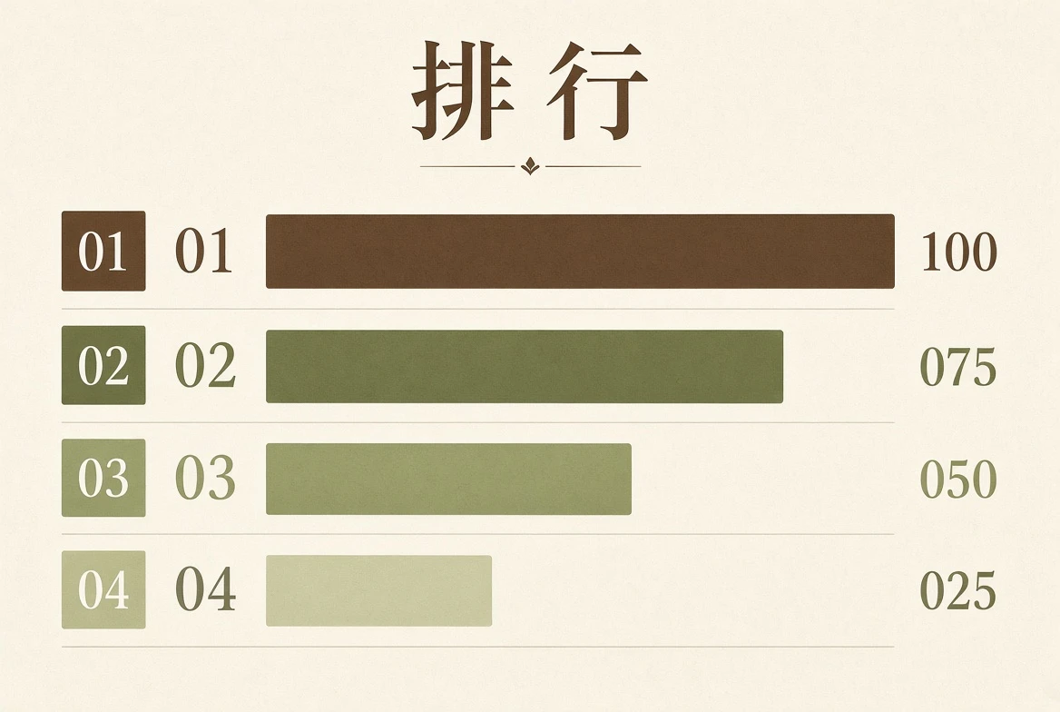 关注方向排行